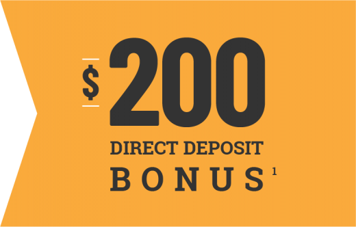 $200 direct deposit bonus